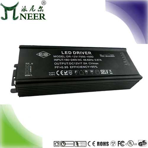 过认证 高功率因数100W 48V灯带 灯条 模组DALI恒压调光 LED电源