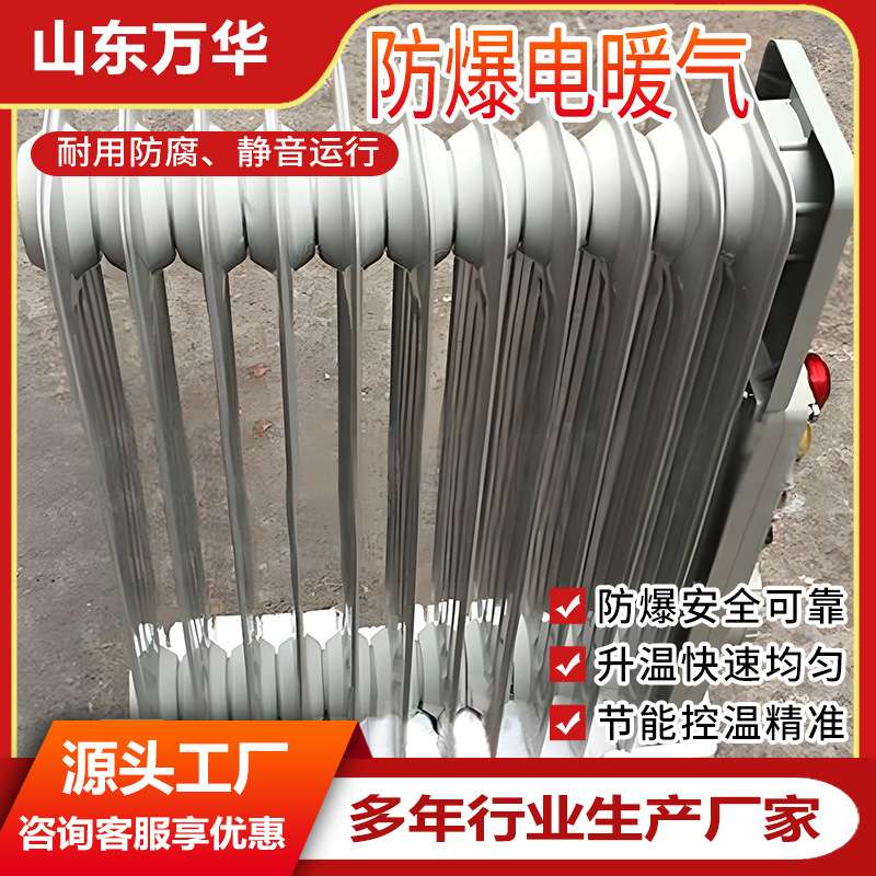 煤安防爆取暖器电加热防爆油汀煤矿用隔爆型电热取暖器防爆电暖器
