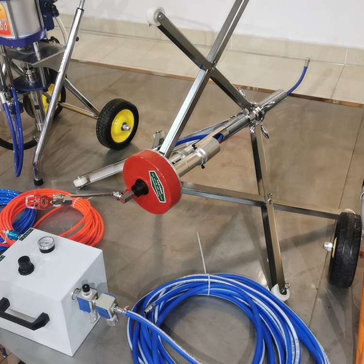 奥莱多功能涂料油漆家用喷涂机高压工业级内径喷涂机配件管道内