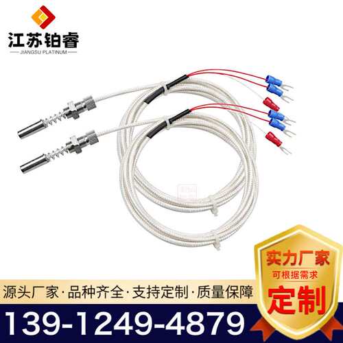 WZPM-201端面热电阻PT100端面热电阻探头电机轴瓦工业热电阻