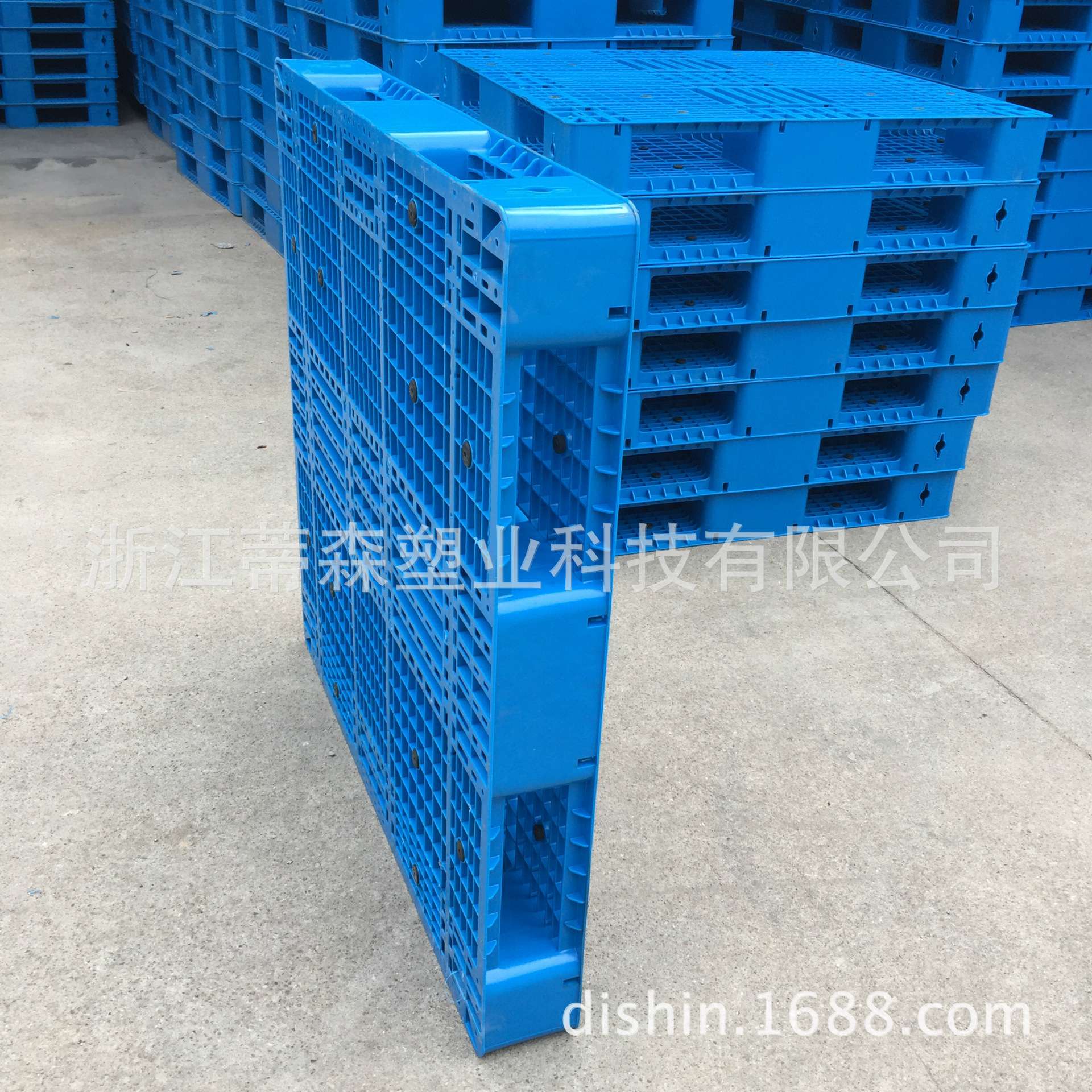 1212塑料托盘网格双面塑料托盘正方形货架托盘1.2米*1.2米地托盘