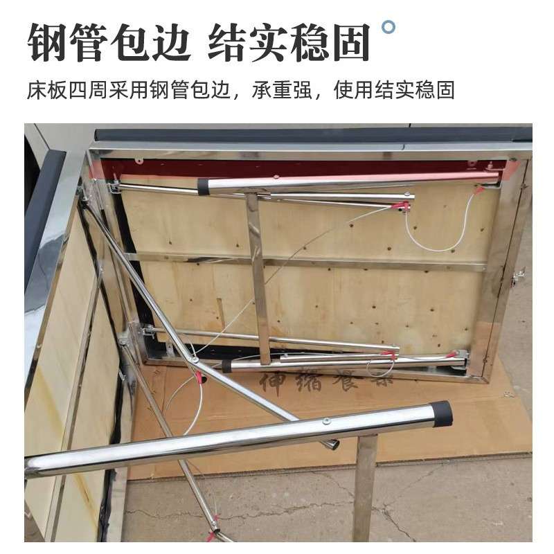 折叠按摩床手提便携式原始点推拿床家用养生馆纹身纹绣 艾灸床