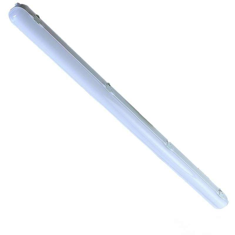 led应急贴片式三防灯外壳套件乳白罩防水防尘防腐蚀LED三防日光灯