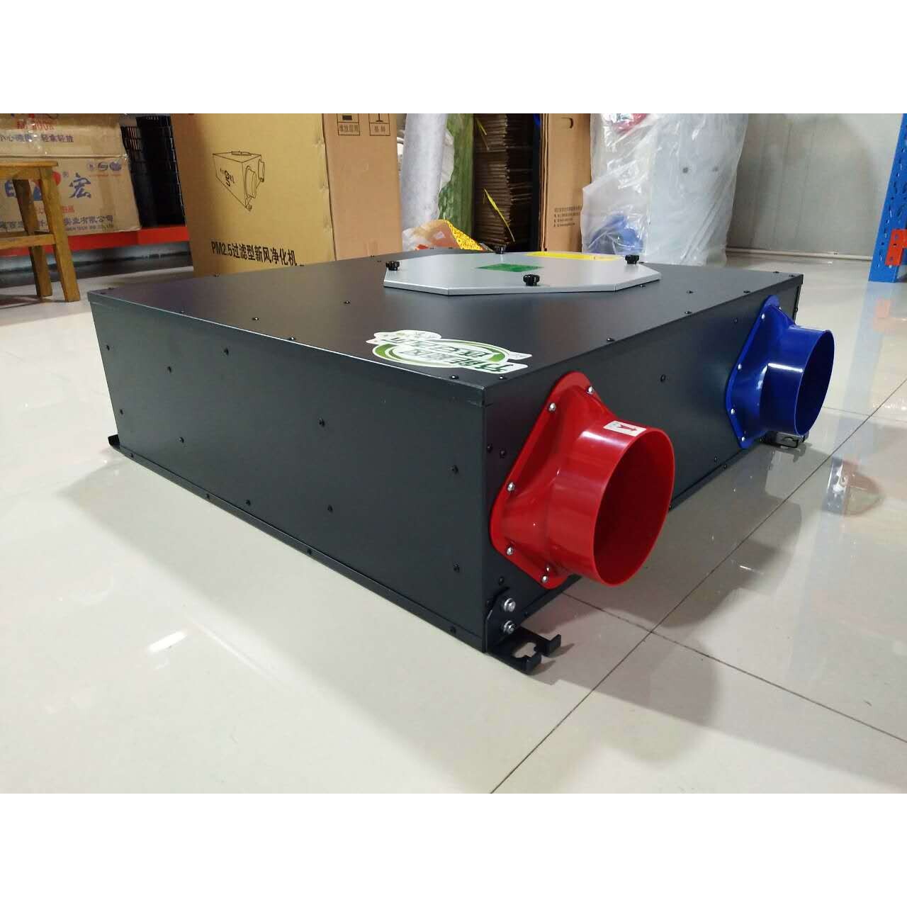 家用顶式新风换气机 全热交换器 除PM2.5雾霾