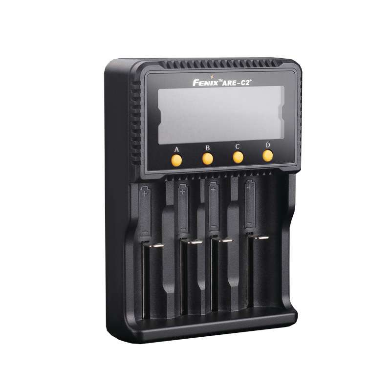 菲尼克斯 FENIX ARE-C2+ 智能多功能充电器 四槽 18650 16340电池