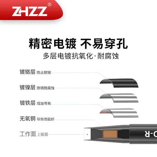 通用UNIX自动焊锡机烙铁头P2D-R/P25D-R/P3D-R/P4D-R/P5D-R/P6D-R