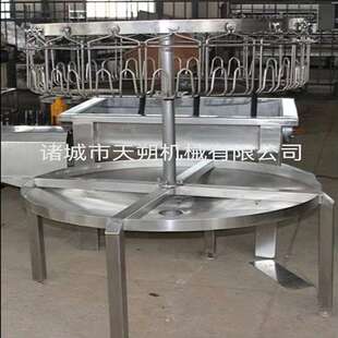 宰鸭神器 鸡鸭鹅掏脏器 旋转式掏脏沥血池 家禽宰杀自动旋转掏脏