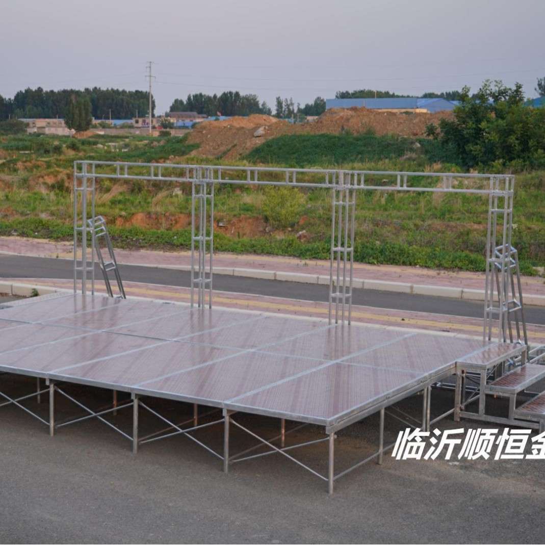 婚庆折叠T台户外室内舞台架子可折叠演出大型婚庆活动舞台