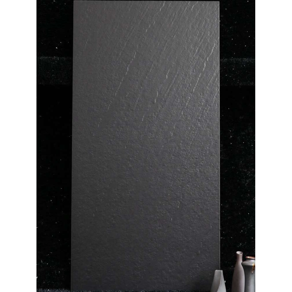 户外灰色通体砂岩大板600X1200仿古砖火烧石全瓷防滑地砖白色岩板