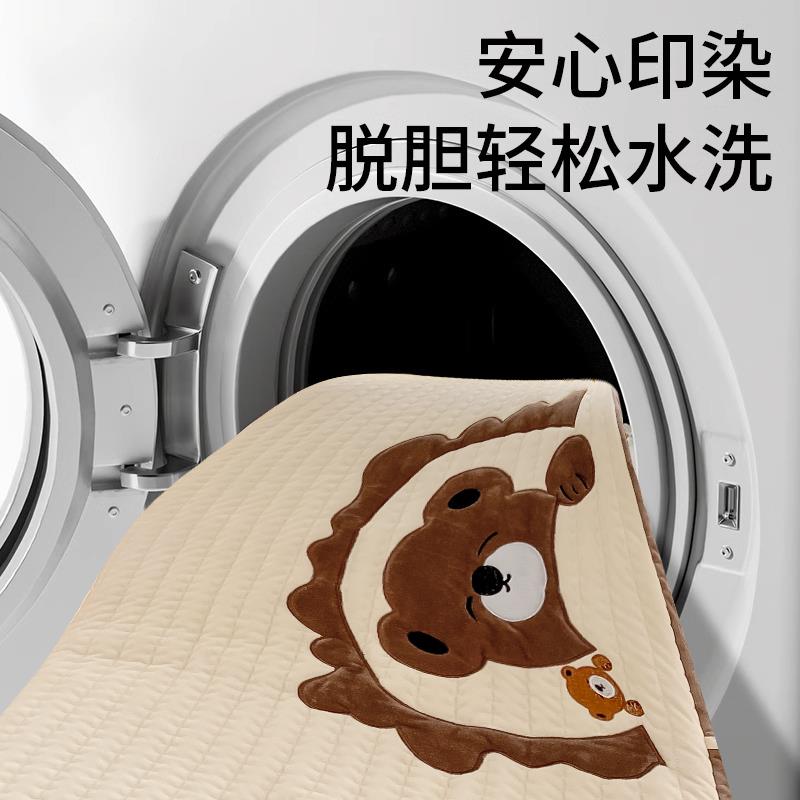 婴儿床床围a类软包防撞豆豆绒围挡布四季可拆洗宝宝拼接床护栏边