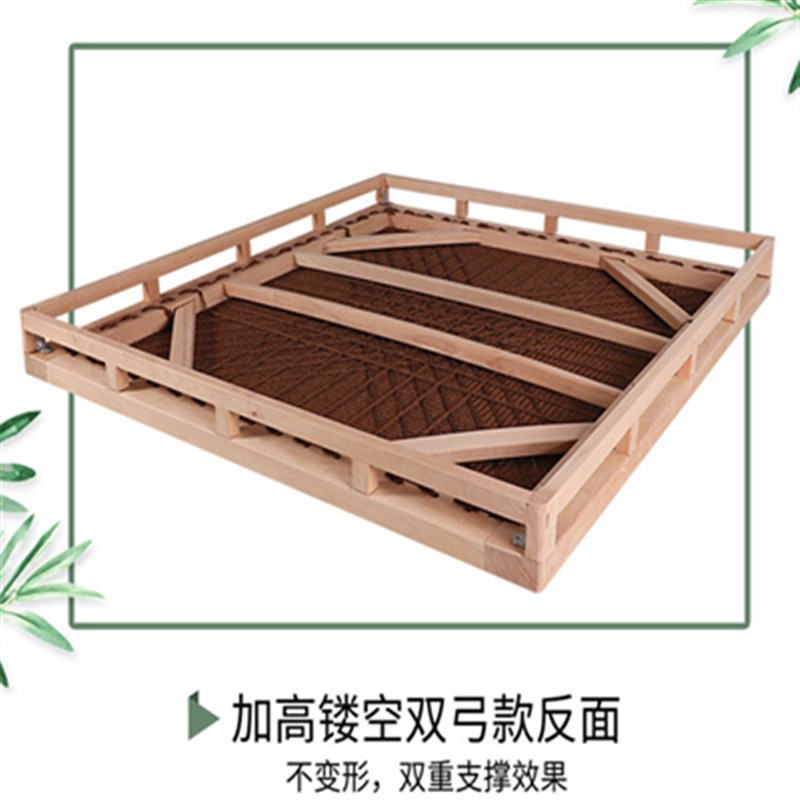 私人定做五层纯手工棕绷床垫天然无胶漆偏硬透气防潮护腰山棕床垫