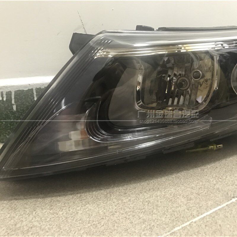 适用起亚K5大灯总成14 15款K5大灯壳高配带日行灯LED远光近光灯罩