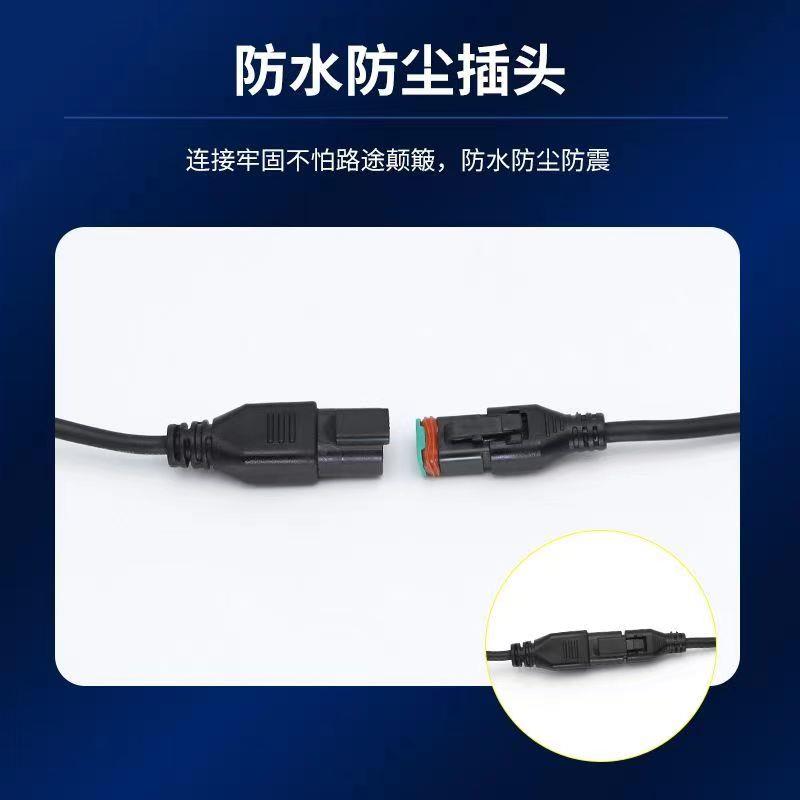 汽车前杠中网改装激光长条射灯12v24v高亮透镜聚光远光炮大货车
