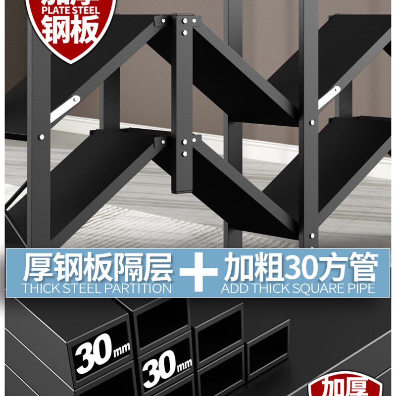 简易小户型全钢架加粗加固衣柜家独立衣柜