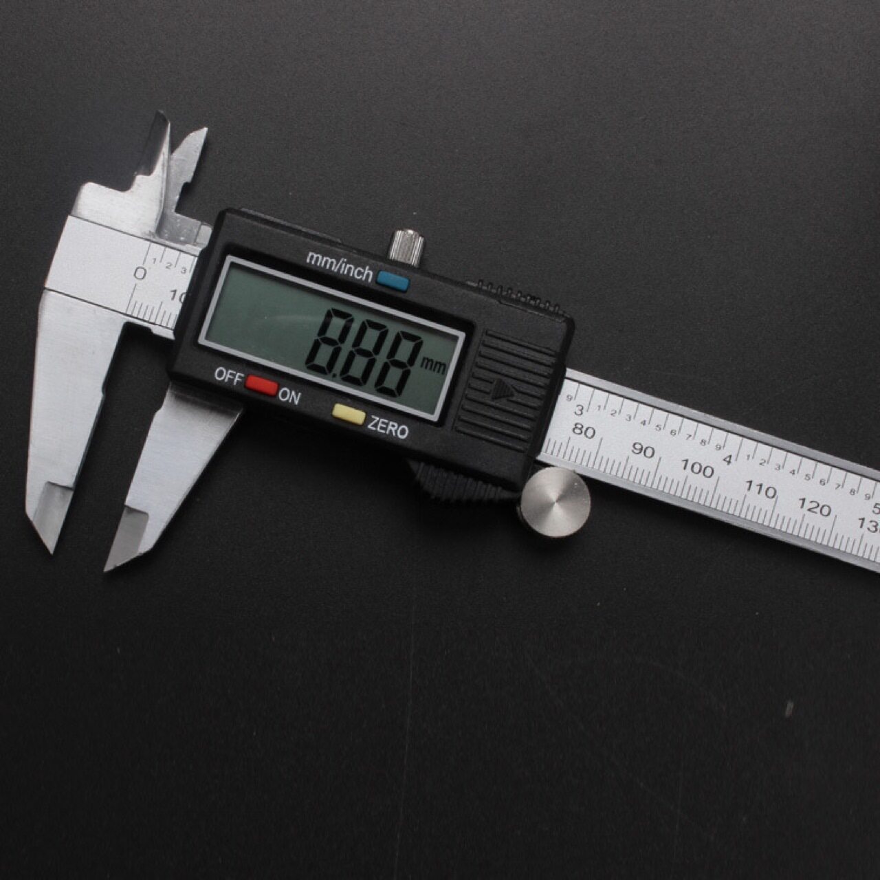 0.01电子卡尺测内外径深度台阶0-150mm塑料壳不锈钢数显游标卡尺