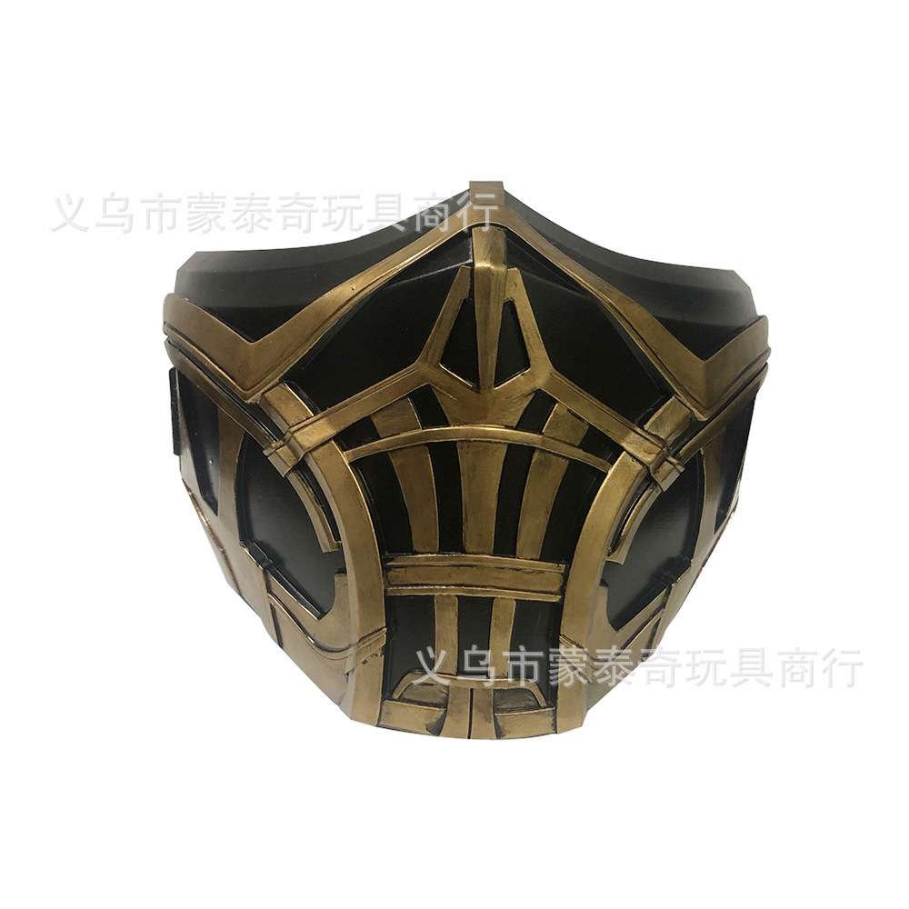 厂家现货直供2021Mortal Kombat 零度/蝎子面具真人快打角色面具