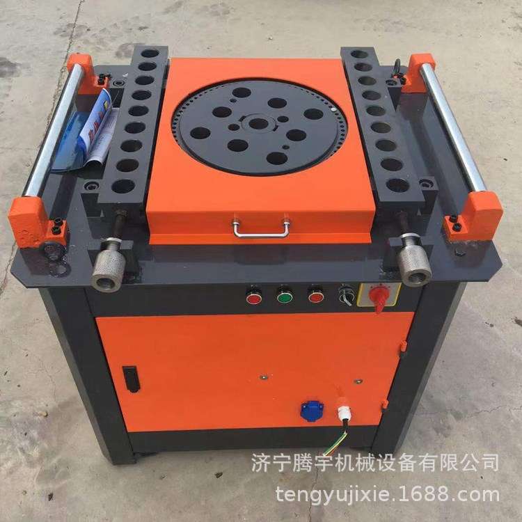 全自动数控钢筋弯箍切断一体机腾宇小型数控调直弯箍切断机箍筋机
