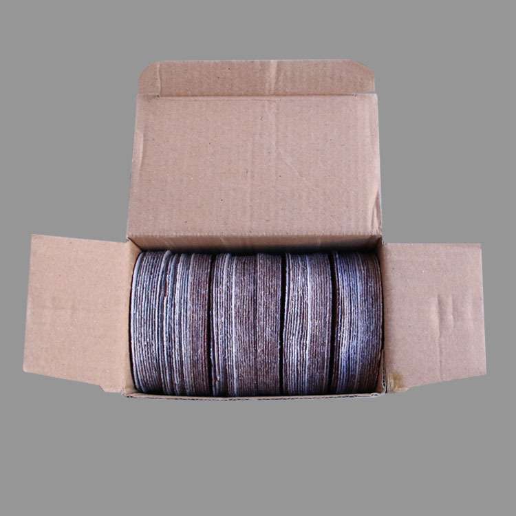 三兔6寸拉绒片背绒拉绒片植绒砂纸片木工墙面腻子打磨自粘式砂纸