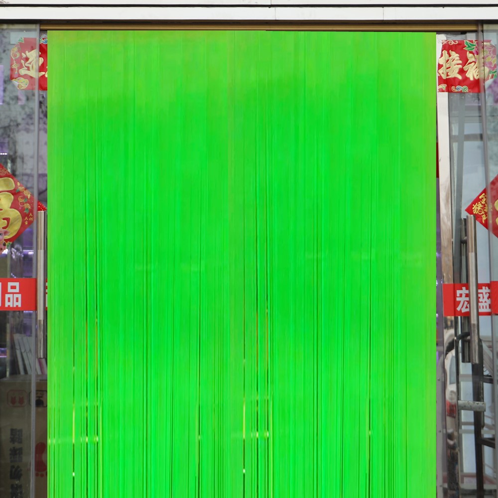 饭店门帘子夏季店铺商用线帘隔断窗免打孔防蚊防蝇商铺用挂帘美容