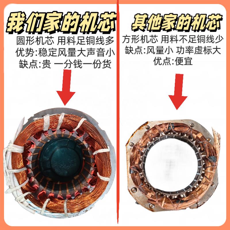 纯铜电机升级大功率强力排气扇家用排烟风机厂房通风扇养殖换气扇