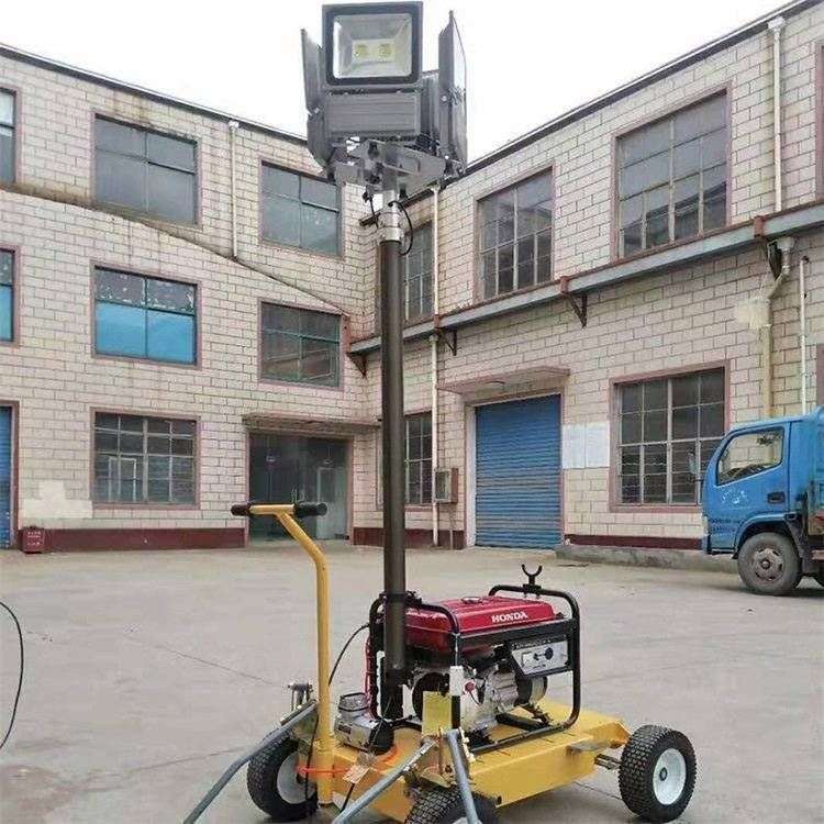 塔升降探照灯夜间施工抢修照明灯移动式照明灯具防汛应急灯