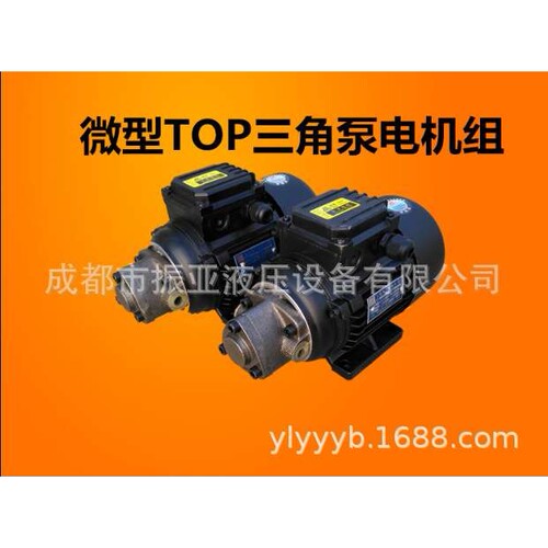 BAB-3油泵BRB-1 3 2 4 5 6三角润滑泵1/4HP摆线齿轮油泵电机泵组Y