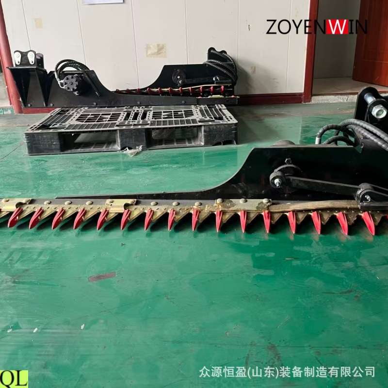 众源款绿篱修剪机 绿化带剪平芦苇收割 树枝剪切 挖机园林设备