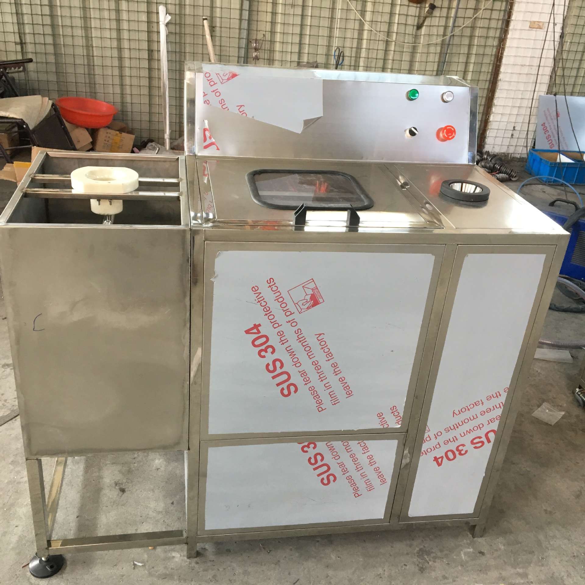 桶装水刷桶机半自动纯净水桶高压清洗机 可加拔盖可加冲洗多功能