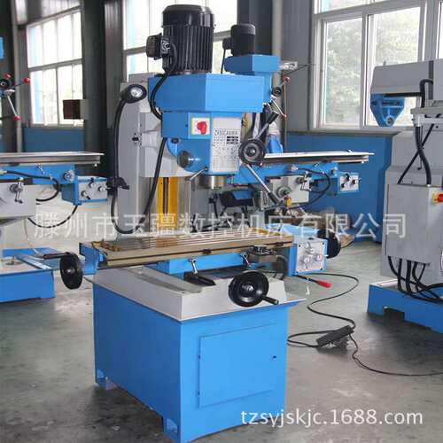 加大床身加高立柱型ZX50C钻铣床7126立柱加大钻铣可改数控 钻铣床