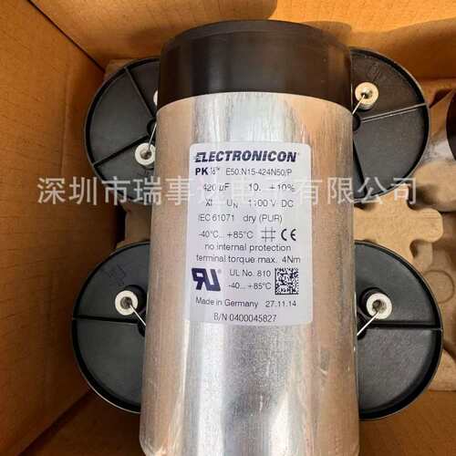 ELECTRONICON E50.N15-404N50/P 1100V400UF DC-Link薄膜电容