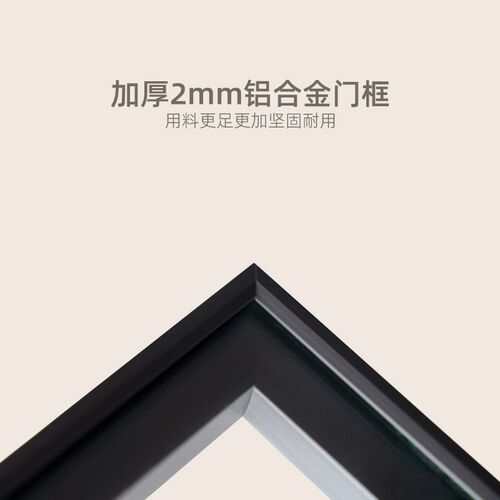 Boring黑洞手办液压展示柜实木落地置物玻璃门雕像防尘收纳陈列柜