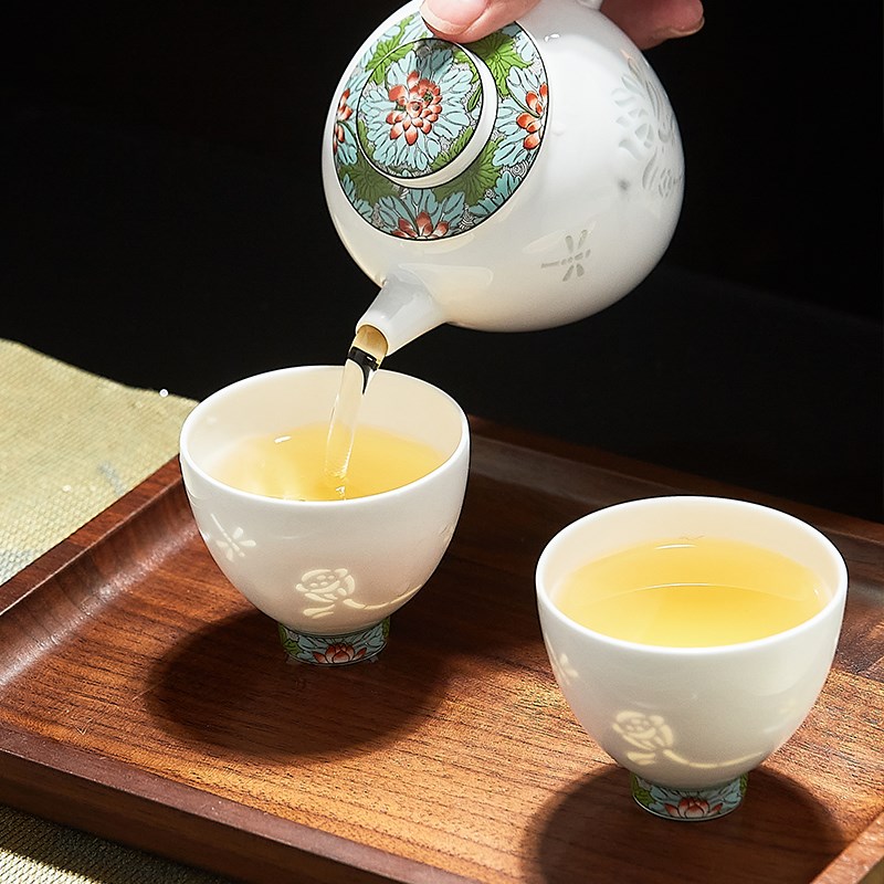 情投意合 便携茶具(一壶两杯)