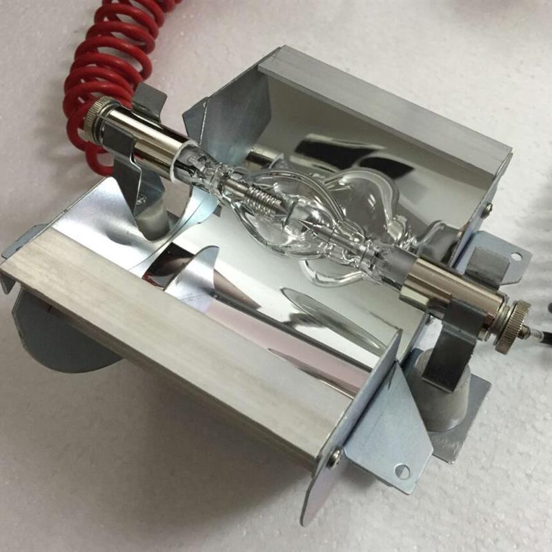 500W1000W球形短弧氙灯汞灯UV灯专用反光罩 灯罩 可订做不同长度