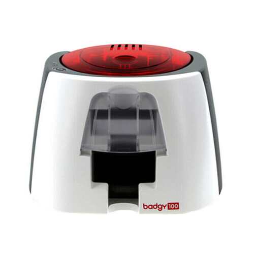 Evolis爱立识佰吉Badgy100证卡打印机标牌IC工作证PVC卡片打印机