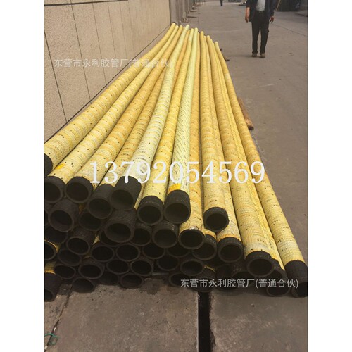 90mm100mm110mm114mm高压耐磨胶管 车载吸粮机橡胶钢丝管