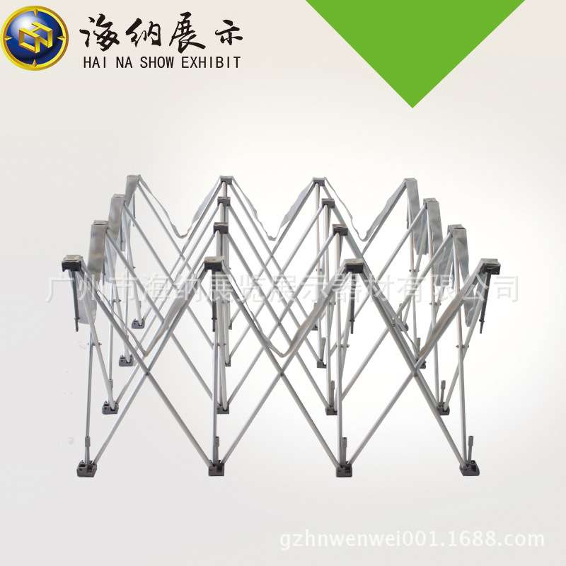 拉网展架厂家生产铝合金会展展架 广告便携式升降背景展示架