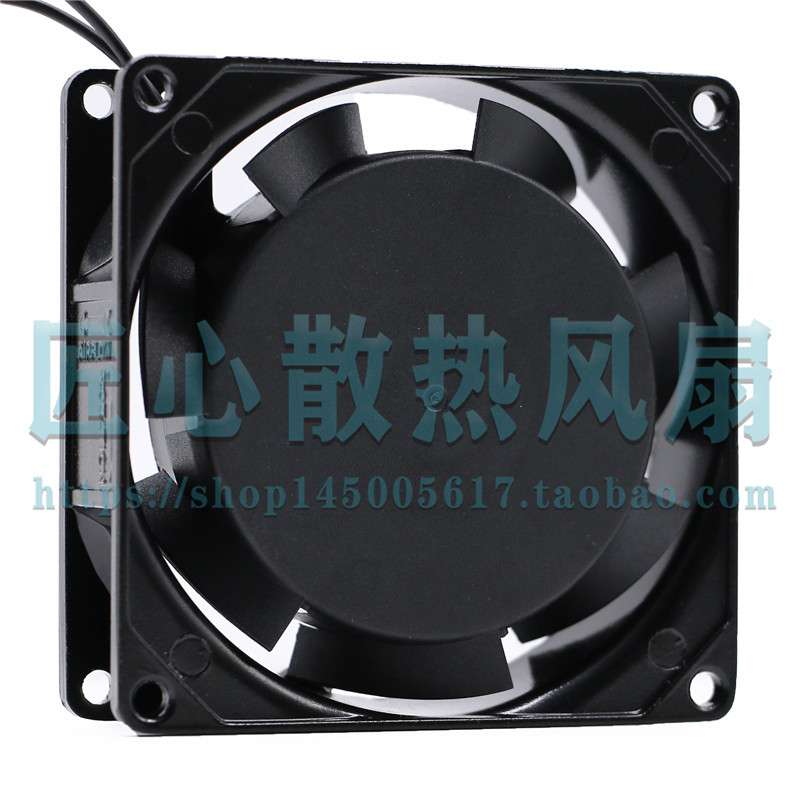 ZHENDA FAN ZD8025A2HS AC 220V 0.08A 80x80x25mm 机柜散热风扇