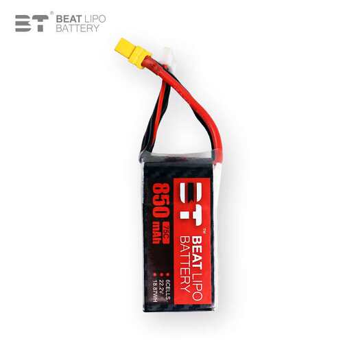 倍特电池X系列850mah/6S/22.2V/75C/FPV穿越机专用电池