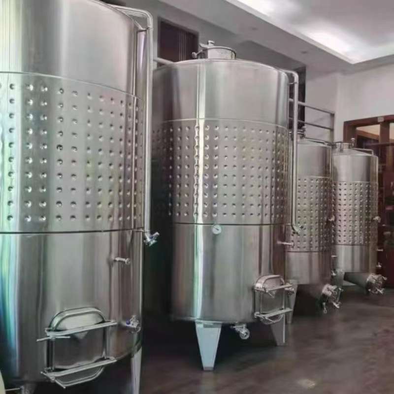 不锈钢酿酒发酵罐恒温密封果酒米酒酿造大容量酿酒罐发酵设备
