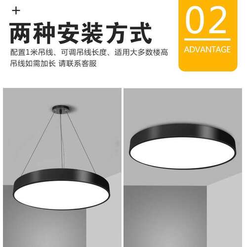 led办公室吊灯六边形商场超市组合拼接造型健身房店铺照明灯具