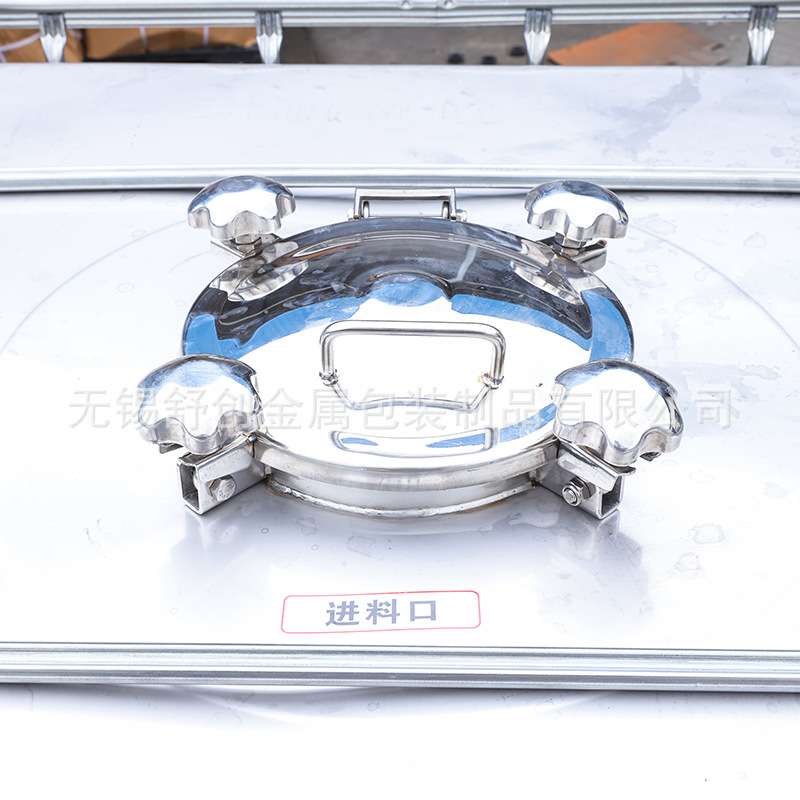 1000L219人孔不锈钢吨桶IBC储罐厂家防静电金属桶化工桶汽油桶