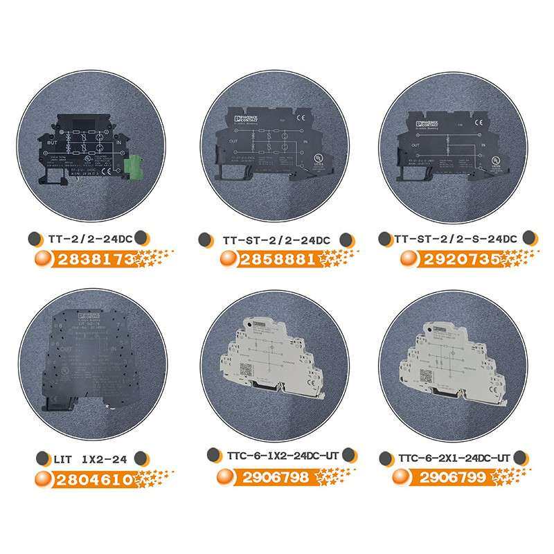 菲尼克斯电涌防雷器2804610 LIT 1X2-24信号浪涌保护器原装避雷器