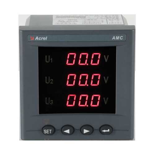 安科瑞AMC96-E4/KC三相电能表数码管显示开孔88*88mm标配DO开关量