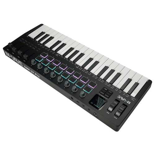 37键MIDI键盘合成器移动便携制作电音编曲键盘控制器可充电打击垫