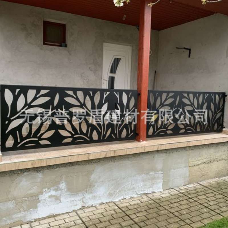 镀锌板切割镂空雕花板隔断 阳台切割护栏 屏风客厅办公室卧室玄关