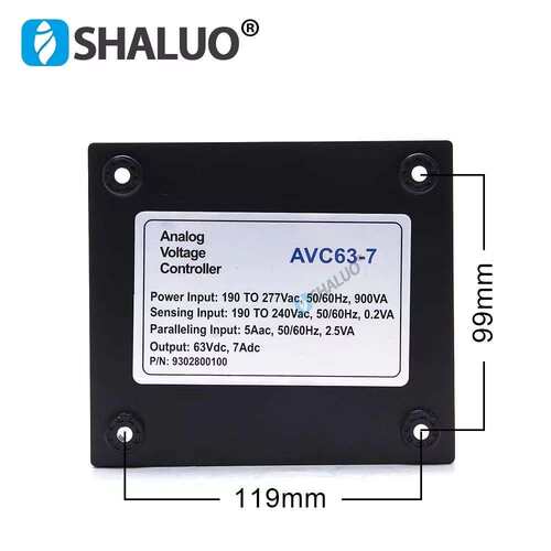 AVC63-7AVR 发电机稳压器稳压器 500KW调压板