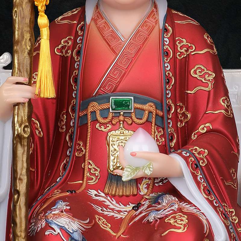 碧霞元君泰山奶奶泰山娘娘泰山老母泰山老奶奶像体仿汉白玉