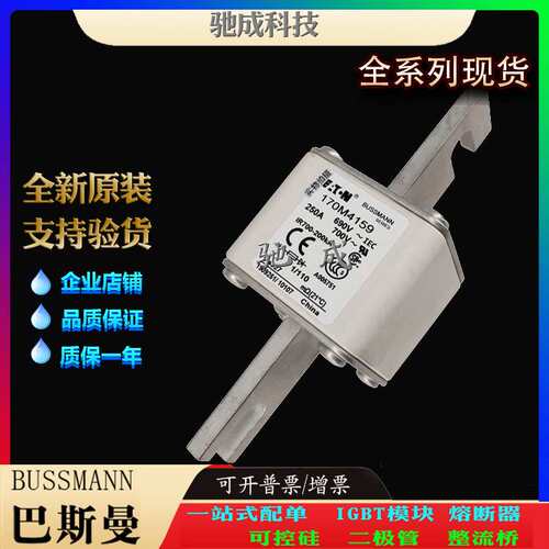 巴斯曼170M4158 170M4159 170M4160 大量现货优价供应 低压熔断器