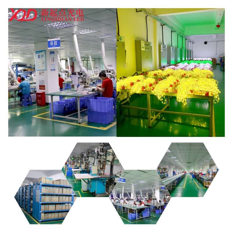 户外LED防水全彩智能T20单灯P62.5柔性透明网格屏新起点厂家