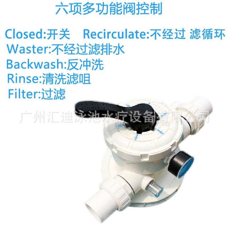 AQUA泳池过滤砂缸水循环过滤器别墅泳池水过滤器设备深层过滤沙缸